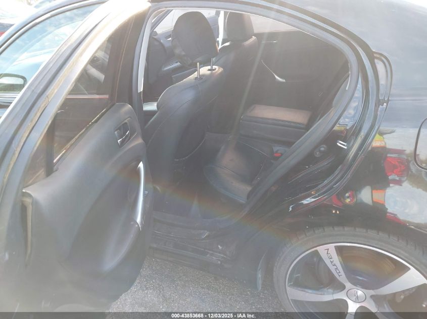 2008 Lexus Is 250 VIN: JTHBK262582074861 Lot: 43853668