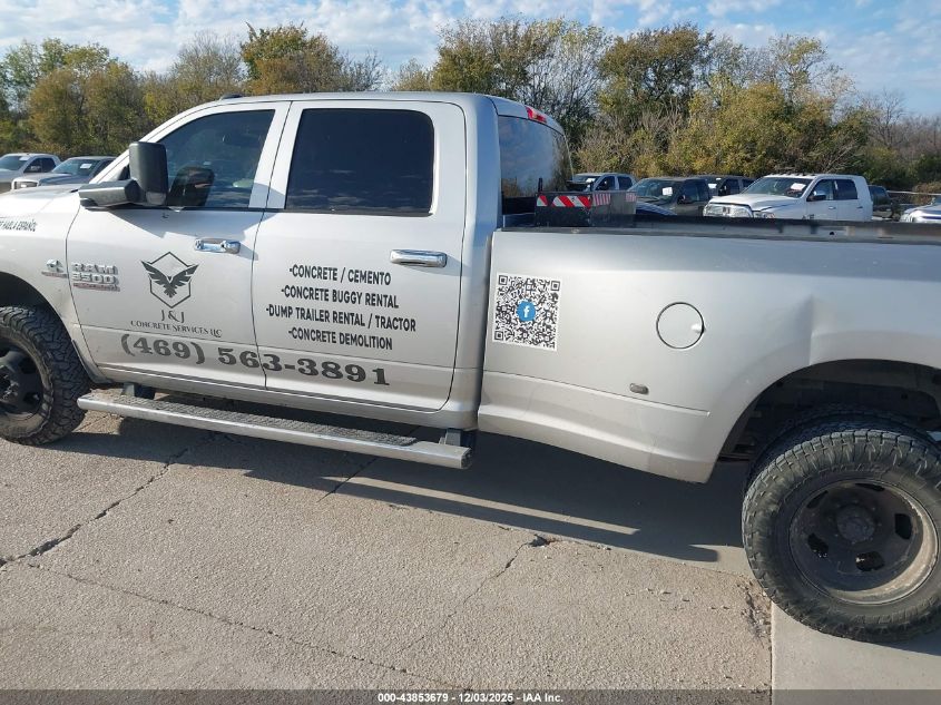 2018 Ram 3500 Tradesman 4X4 8' Box VIN: 3C63RRGL4JG407783 Lot: 43853679