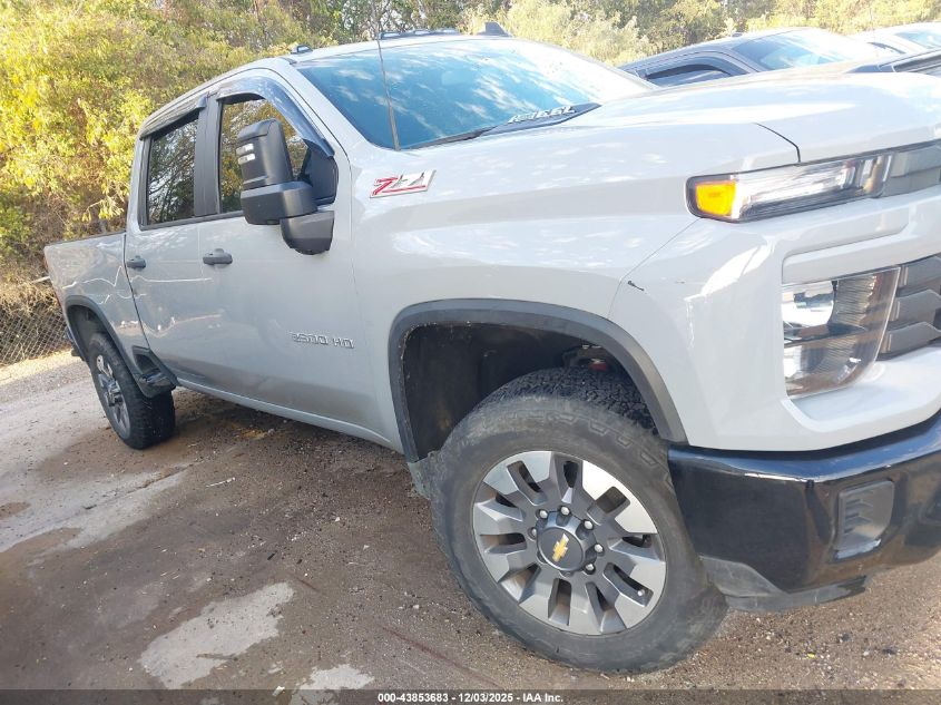 2024 Chevrolet Silverado 2500Hd 4Wd Standard Bed Custom VIN: 2GC4YME77R1169683 Lot: 43853683