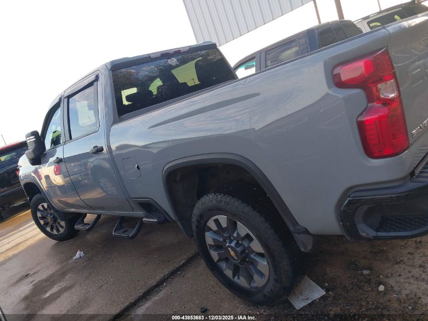 2024 Chevrolet Silverado 2500Hd 4Wd Standard Bed Custom VIN: 2GC4YME77R1169683 Lot: 43853683