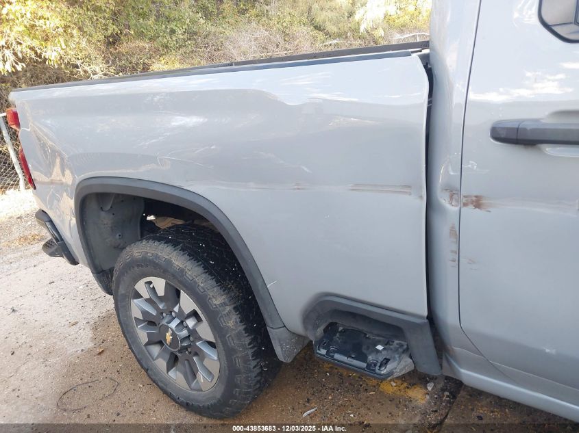 2024 Chevrolet Silverado 2500Hd 4Wd Standard Bed Custom VIN: 2GC4YME77R1169683 Lot: 43853683