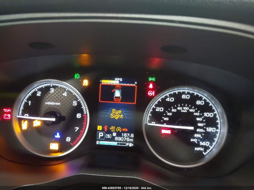 2022 Subaru Forester Premium VIN: JF2SKAEC2NH487093 Lot: 43853709