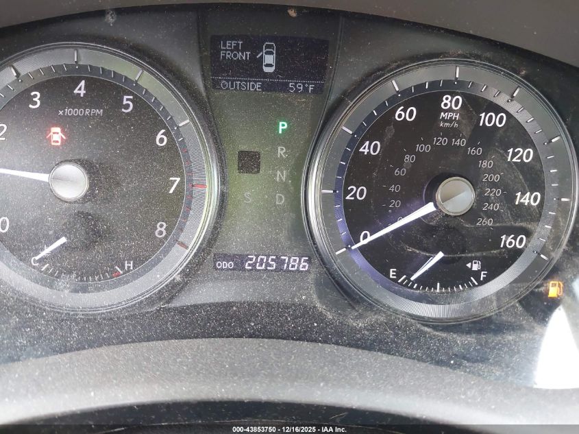 2011 Lexus Es 350 VIN: JTHBK1EG1B2419463 Lot: 43853750