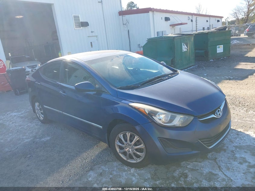 2016 HYUNDAI ELANTRA SE