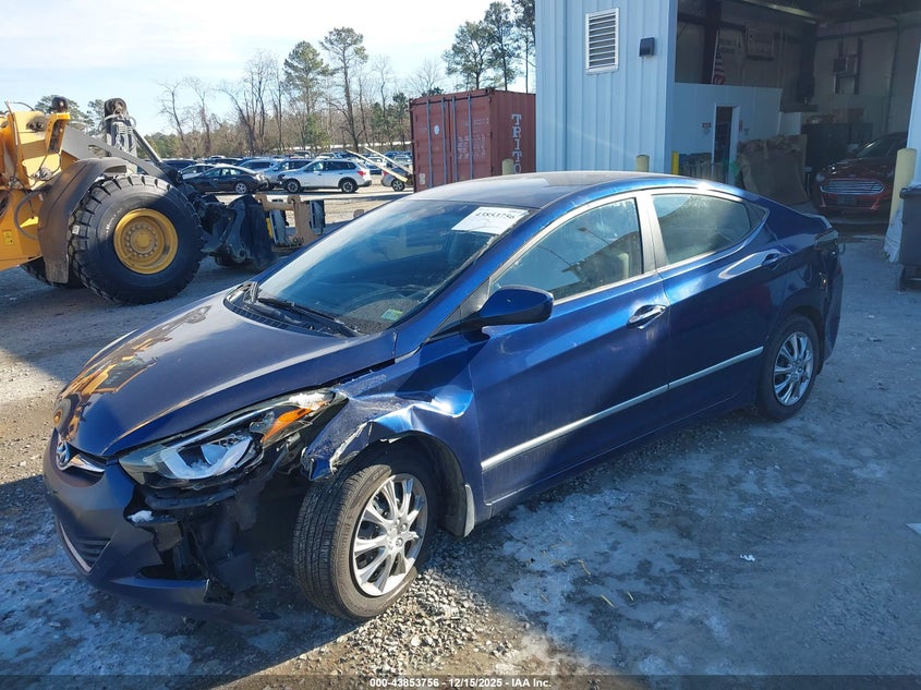 2016 Hyundai Elantra Se 5NPDH4AEXGH789136 photo 1