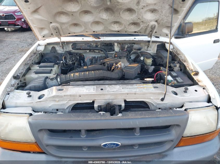 2000 Ford Ranger Xl/Xlt VIN: 1FTYR14V1YTA07568 Lot: 43853758