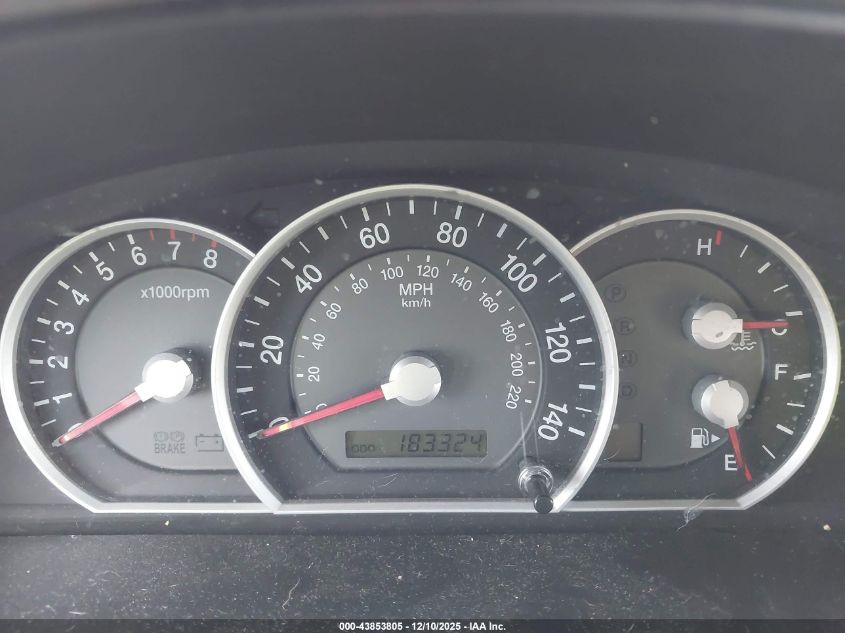 2007 Kia Sorento Lx VIN: KNDJC736875684006 Lot: 43853805