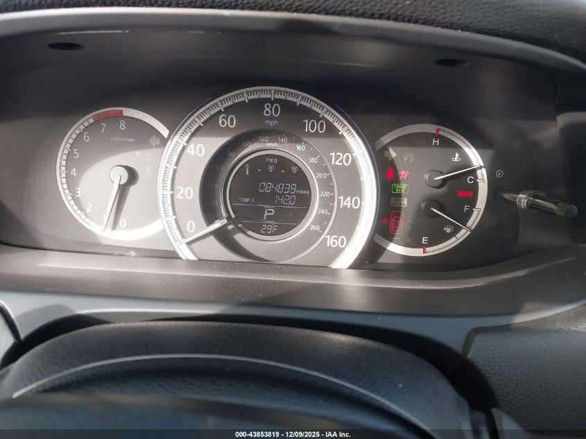 2015 Honda Accord Ex-L VIN: 1HGCR2F82FA044081 Lot: 43853819