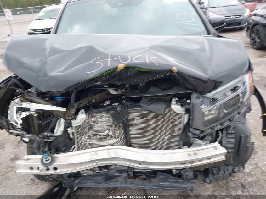 2023 Honda Passport Awd Ex-L VIN: 5FNYF8H53PB021100 Lot: 43853826