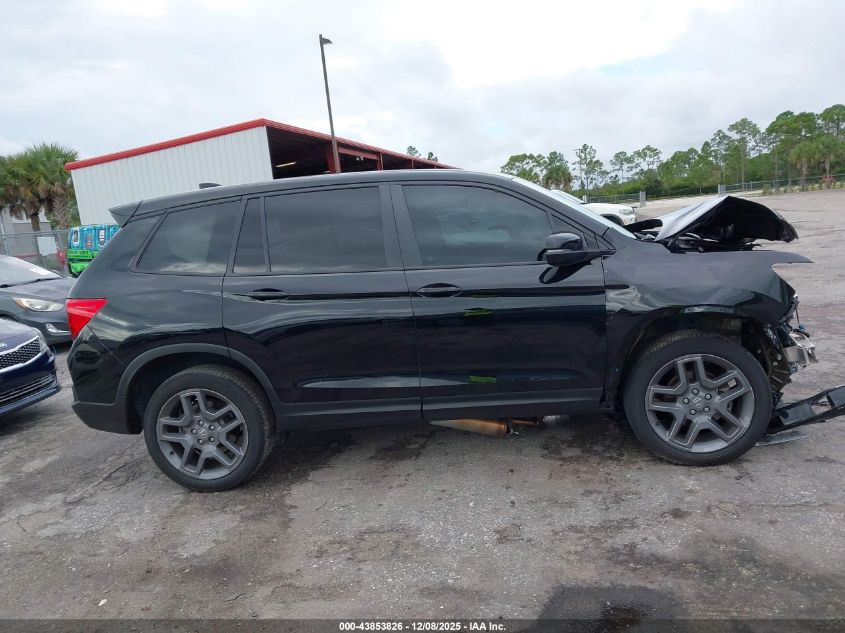 2023 Honda Passport Awd Ex-L VIN: 5FNYF8H53PB021100 Lot: 43853826