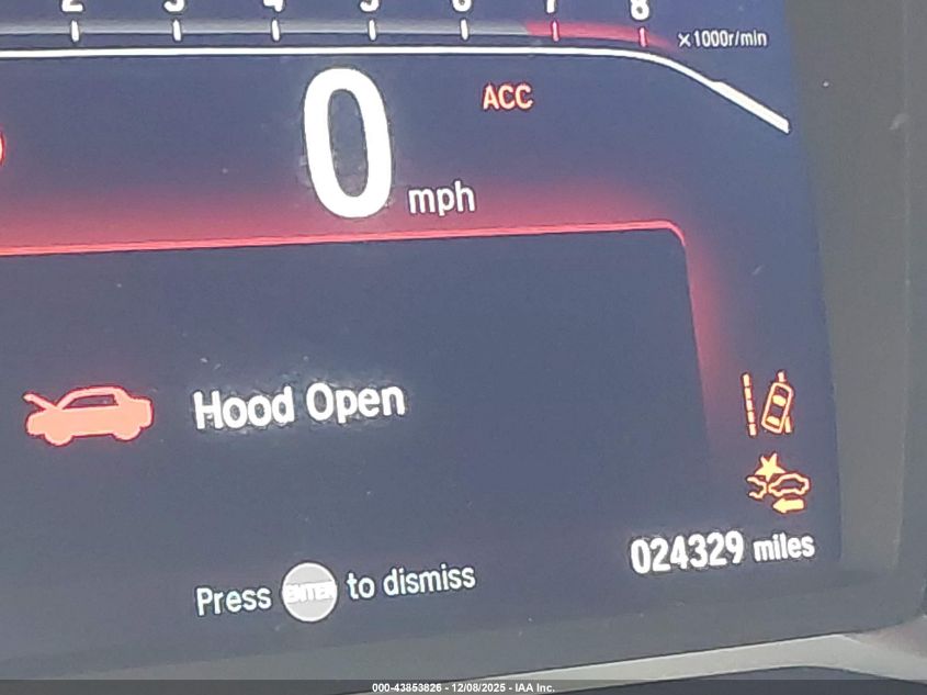 2023 Honda Passport Awd Ex-L VIN: 5FNYF8H53PB021100 Lot: 43853826