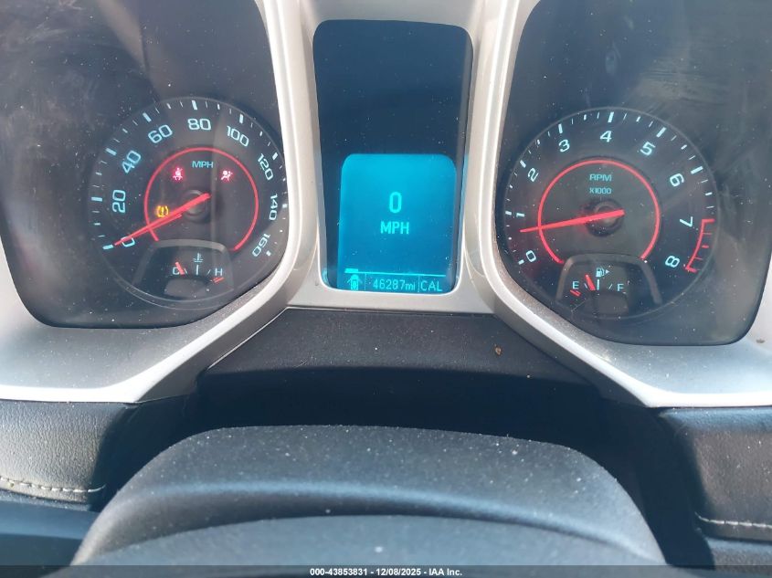 2012 Chevrolet Camaro 1Lt VIN: 2G1FF1E32C9108477 Lot: 43853831