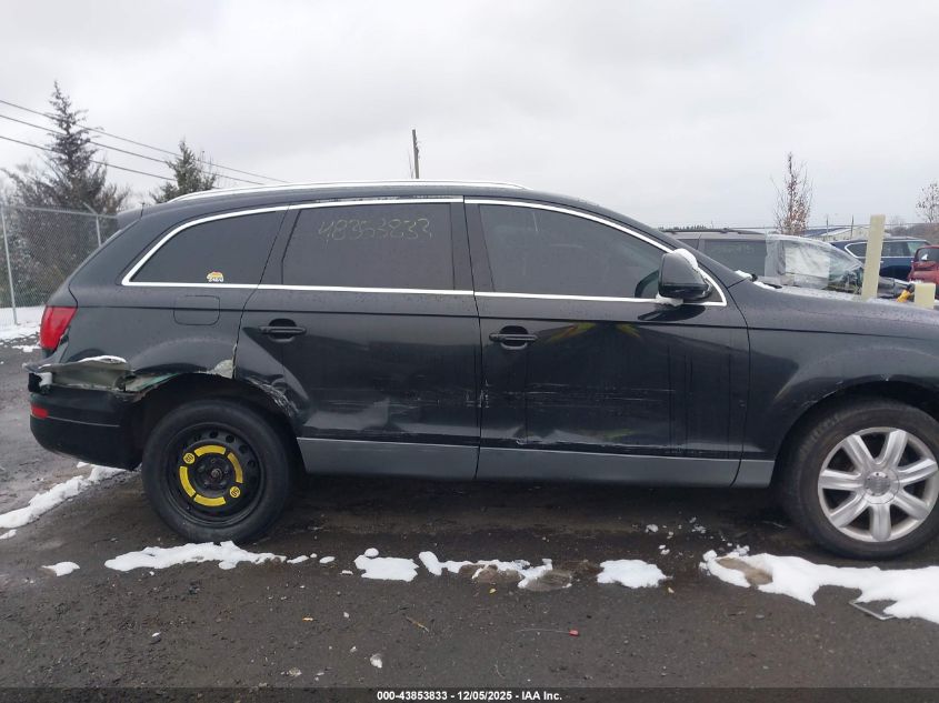 2007 Audi Q7 4.2 Premium VIN: WA1BV74L37D053151 Lot: 43853833