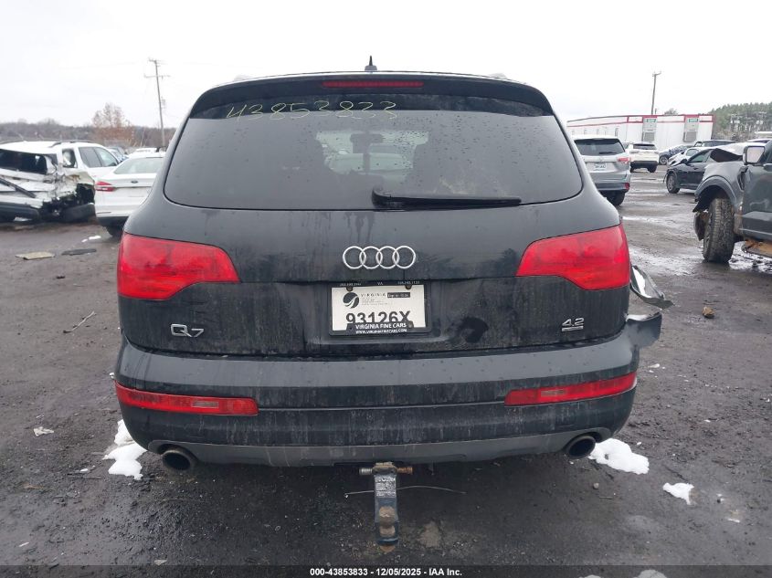 2007 Audi Q7 4.2 Premium VIN: WA1BV74L37D053151 Lot: 43853833
