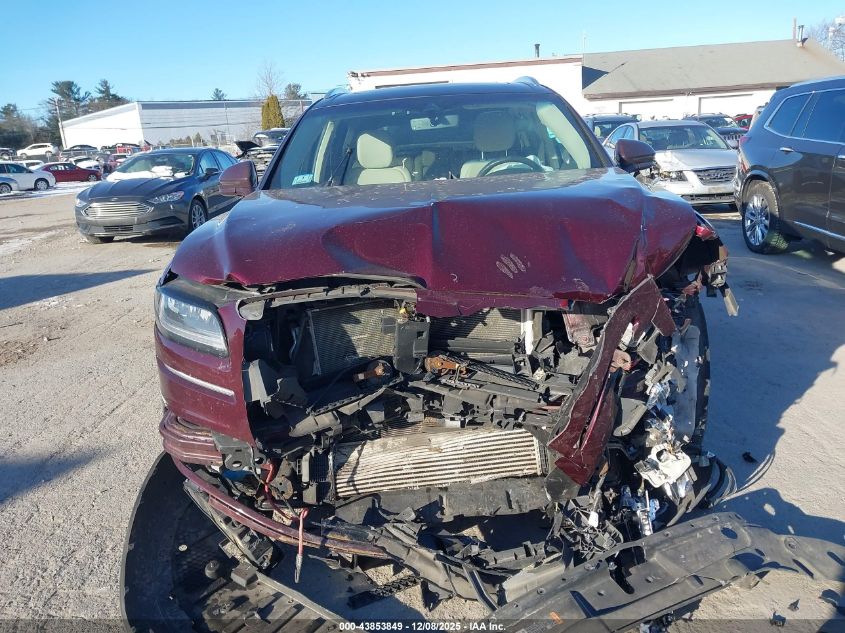 2020 Lincoln Nautilus Reserve VIN: 2LMPJ8K98LBL28078 Lot: 43853849