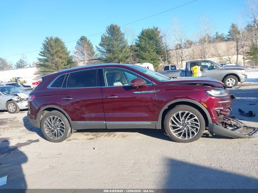 2020 Lincoln Nautilus Reserve VIN: 2LMPJ8K98LBL28078 Lot: 43853849