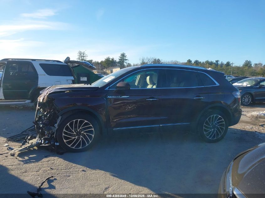 2020 Lincoln Nautilus Reserve VIN: 2LMPJ8K98LBL28078 Lot: 43853849