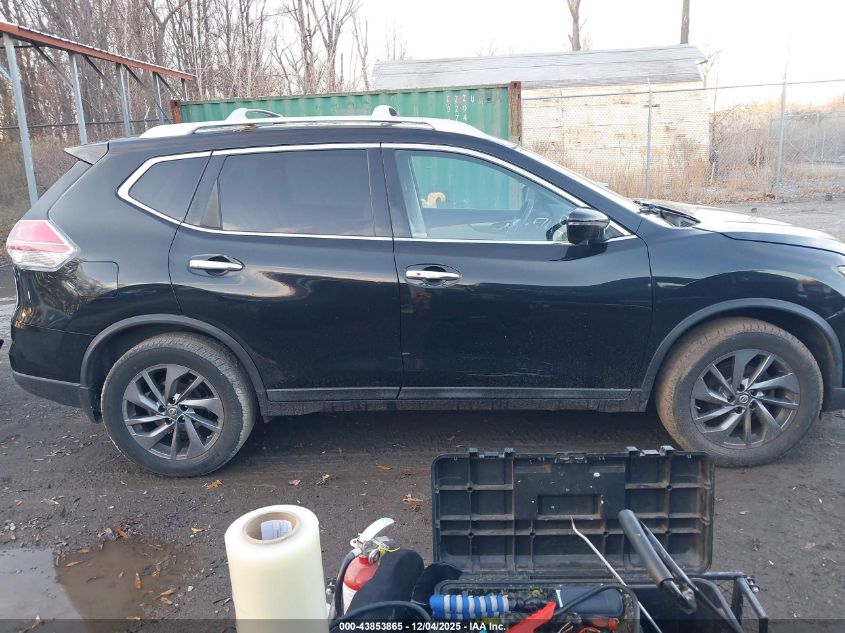 2016 Nissan Rogue Sl VIN: 5N1AT2MVXGC775309 Lot: 43853865