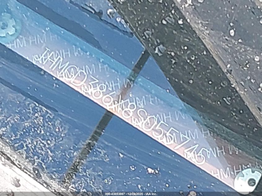 2008 Honda Fit Sport VIN: JHMGD386X8S055745 Lot: 43853867