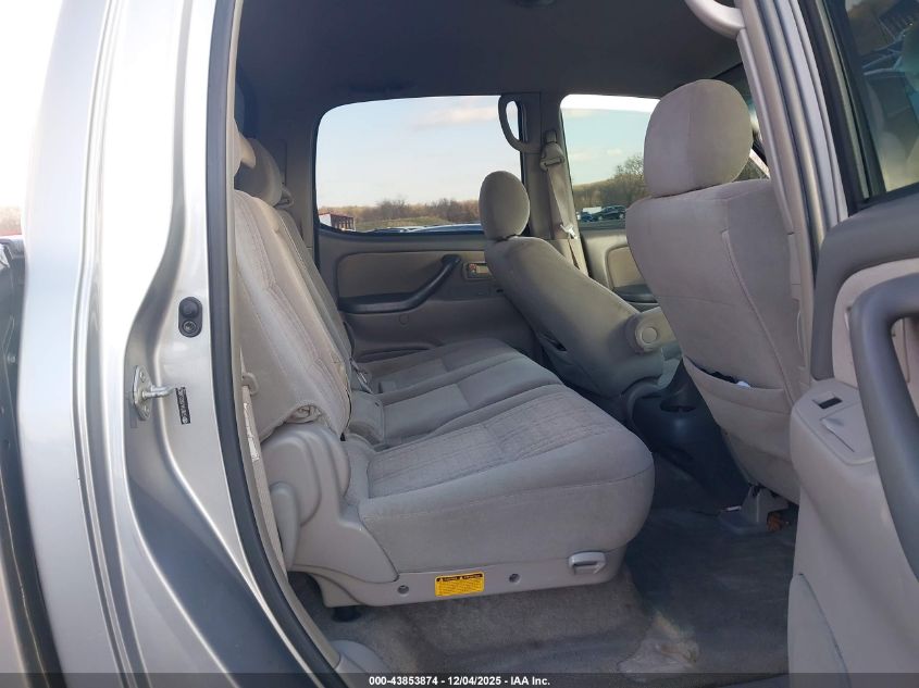 2006 Toyota Tundra Sr5 V8 VIN: 5TBDT441X6S538822 Lot: 43853874