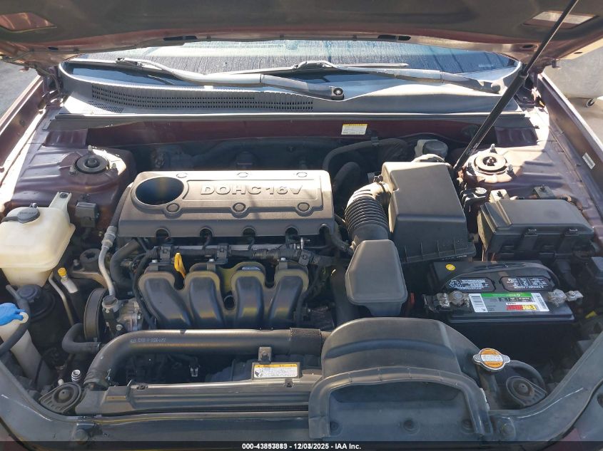 2009 Hyundai Sonata Gls VIN: 5NPET46C59H489288 Lot: 43853883