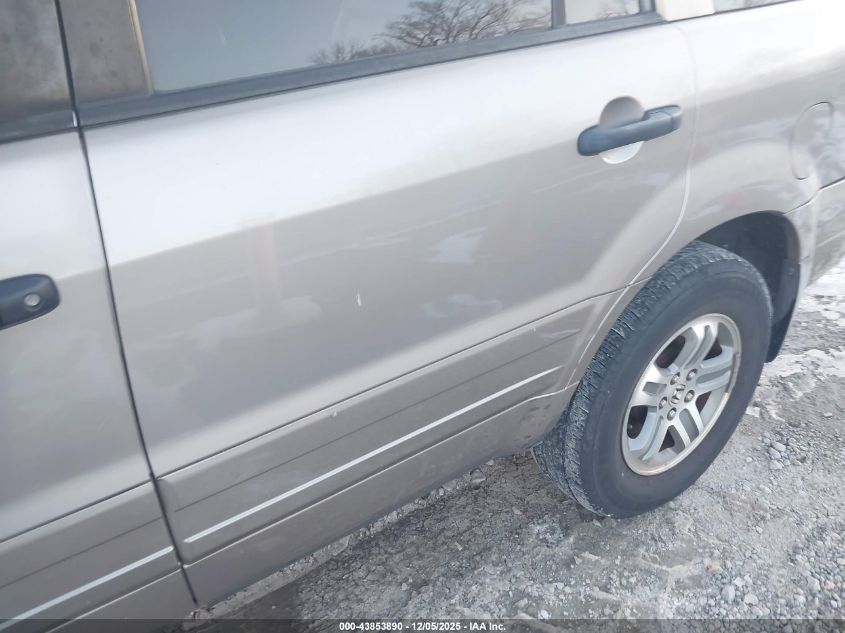 2004 Honda Pilot Ex-L VIN: 2HKYF18564H554272 Lot: 43853890