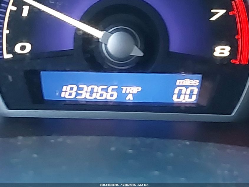 2008 Honda Civic Lx VIN: 2HGFA16508H321092 Lot: 43853895