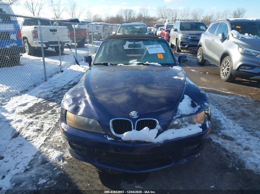 1996 BMW Z4 3.0 (U.s.) VIN: AUSC13326WLC10874 Lot: 43853903