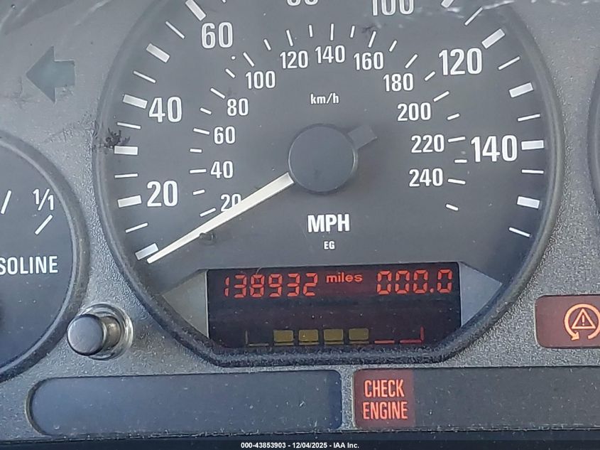 1996 BMW Z4 3.0 (U.s.) VIN: AUSC13326WLC10874 Lot: 43853903