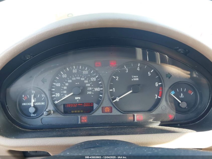 1996 BMW Z4 3.0 (U.s.) VIN: AUSC13326WLC10874 Lot: 43853903