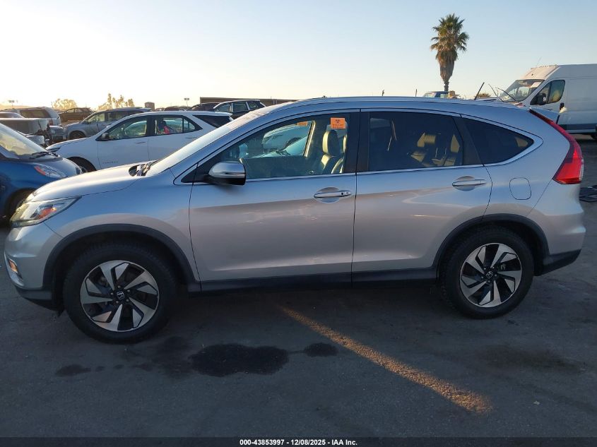 2016 Honda Cr-V Touring VIN: 5J6RM4H95GL023265 Lot: 43853997