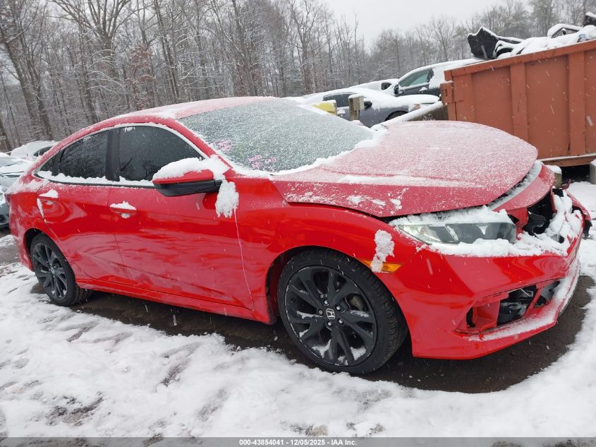 2020 Honda Civic Sport VIN: 2HGFC2F82LH518221 Lot: 43854041