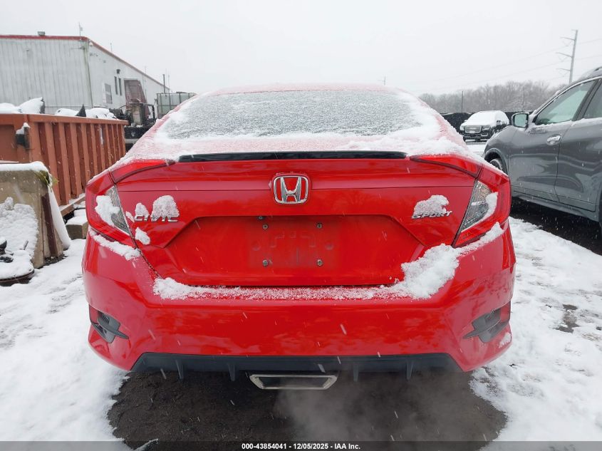 2020 Honda Civic Sport VIN: 2HGFC2F82LH518221 Lot: 43854041