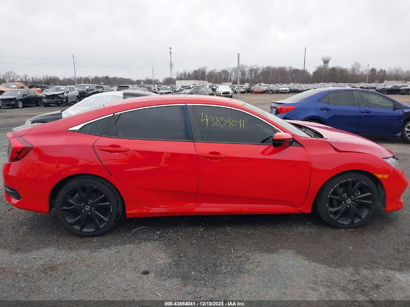 2020 Honda Civic Sport VIN: 2HGFC2F82LH518221 Lot: 43854041