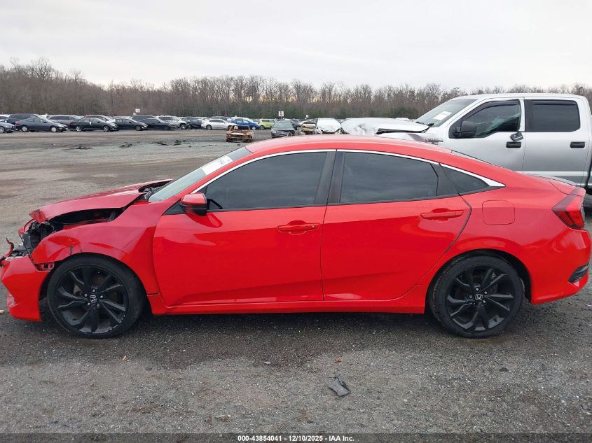 2020 Honda Civic Sport VIN: 2HGFC2F82LH518221 Lot: 43854041