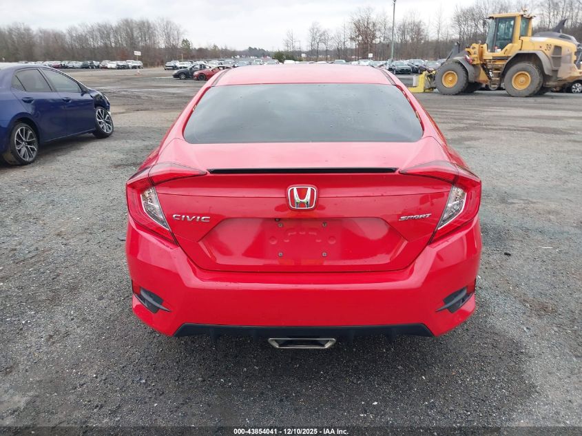 2020 Honda Civic Sport VIN: 2HGFC2F82LH518221 Lot: 43854041