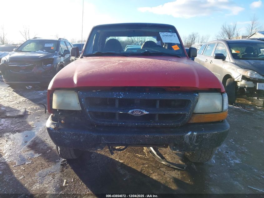 2000 Ford Ranger Xl/Xlt VIN: 1FTYR14V9YTB12651 Lot: 43854072