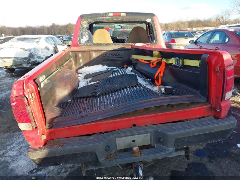 2000 Ford Ranger Xl/Xlt VIN: 1FTYR14V9YTB12651 Lot: 43854072