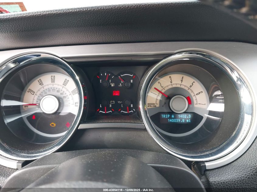 2010 Ford Mustang V6/V6 Premium VIN: 1ZVBP8AN7A5147835 Lot: 43854116