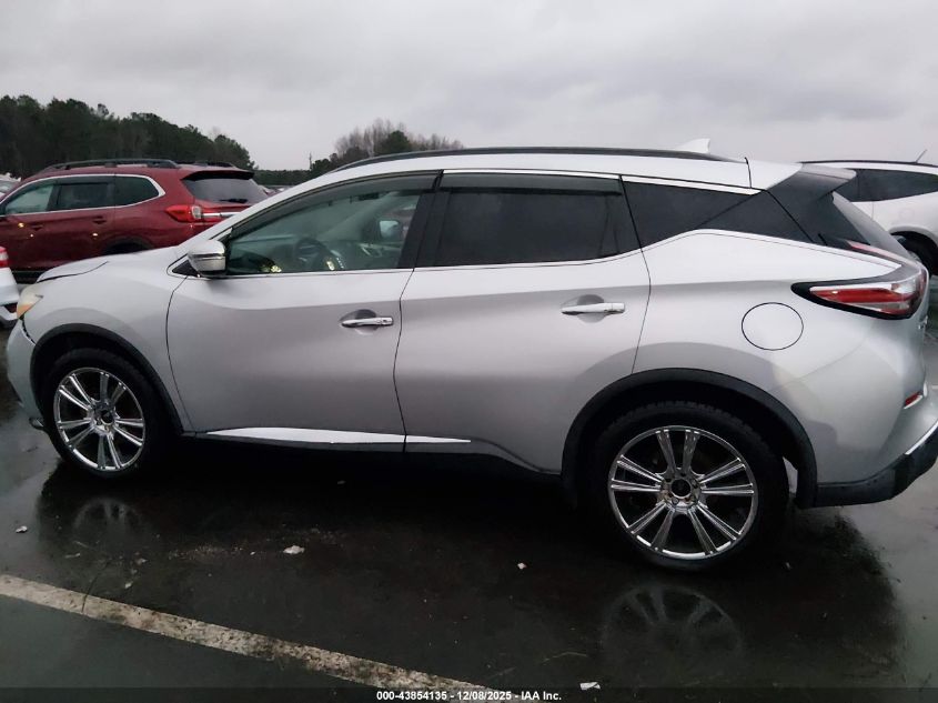 2017 Nissan Murano Platinum/S/Sl/Sv VIN: 5N1AZ2MH4HN112722 Lot: 43854135