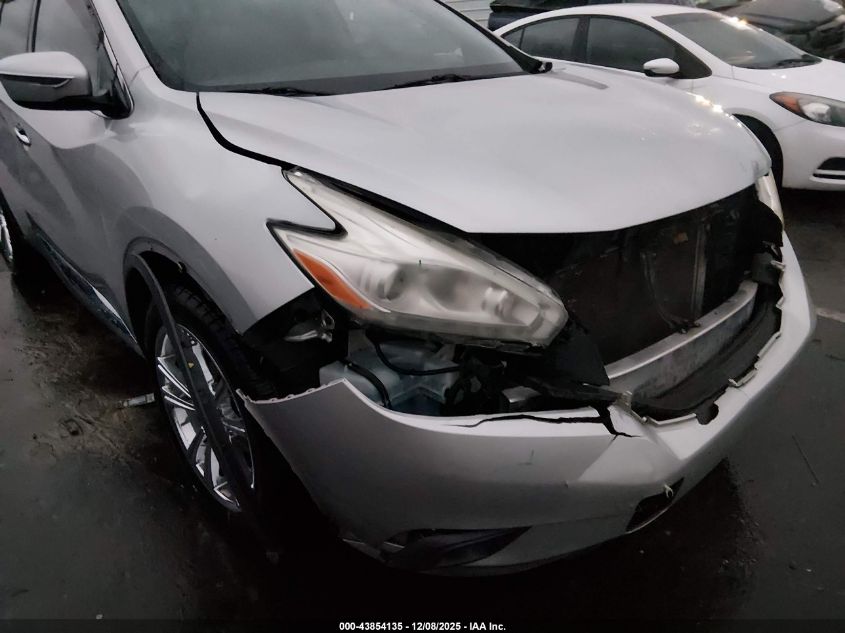 2017 Nissan Murano Platinum/S/Sl/Sv VIN: 5N1AZ2MH4HN112722 Lot: 43854135