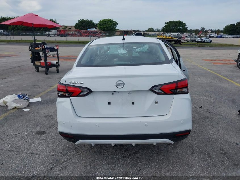 2025 Nissan Versa 1.6 S VIN: 3N1CN8DV6SL867589 Lot: 43854140