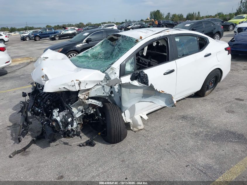 2025 Nissan Versa 1.6 S VIN: 3N1CN8DV6SL867589 Lot: 43854140