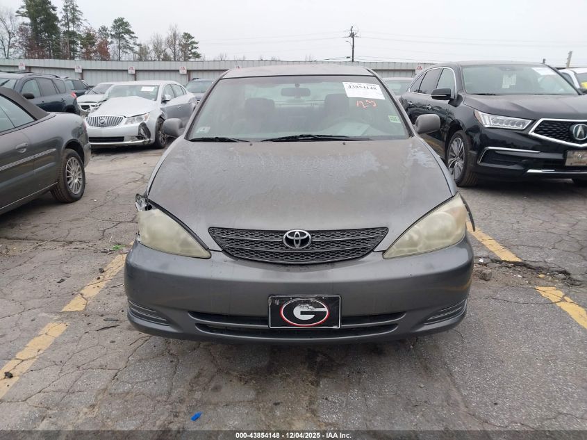 2002 Toyota Camry Le VIN: 4T1BE32K12U536831 Lot: 43854148