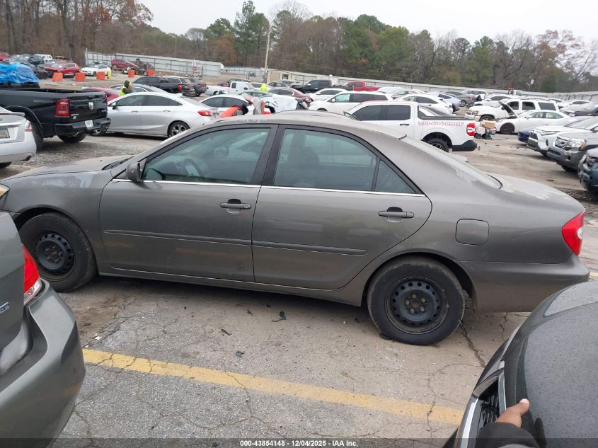 2002 Toyota Camry Le VIN: 4T1BE32K12U536831 Lot: 43854148