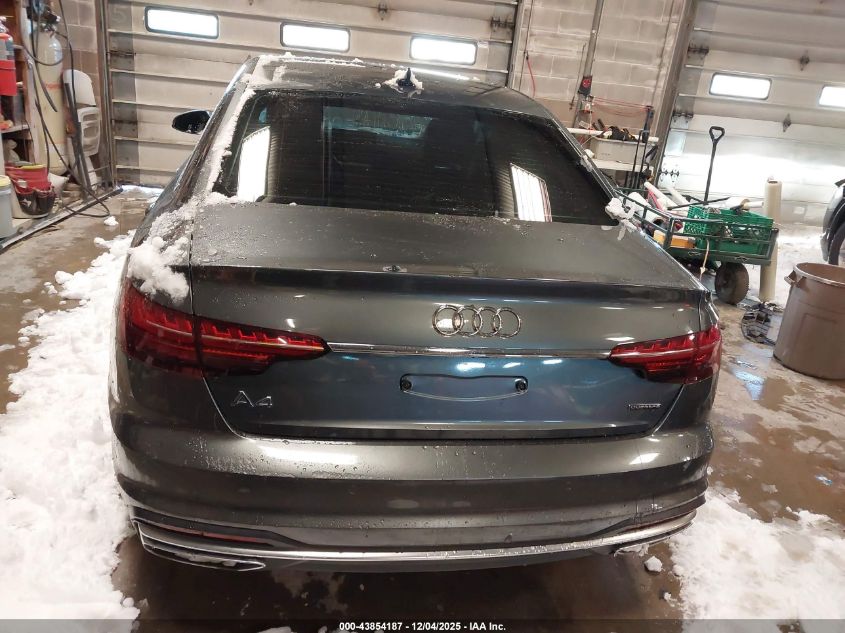 2022 Audi A4 Premium Plus 45 Tfsi S Line Quattro S Tronic VIN: WAUEAAF48NA015198 Lot: 43854187
