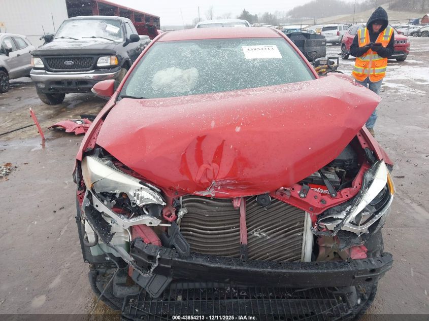 2016 Toyota Corolla S Plus VIN: 5YFBURHE8GP556039 Lot: 43854213