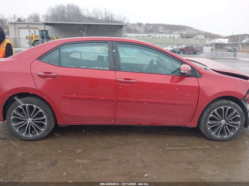 2016 Toyota Corolla S Plus VIN: 5YFBURHE8GP556039 Lot: 43854213