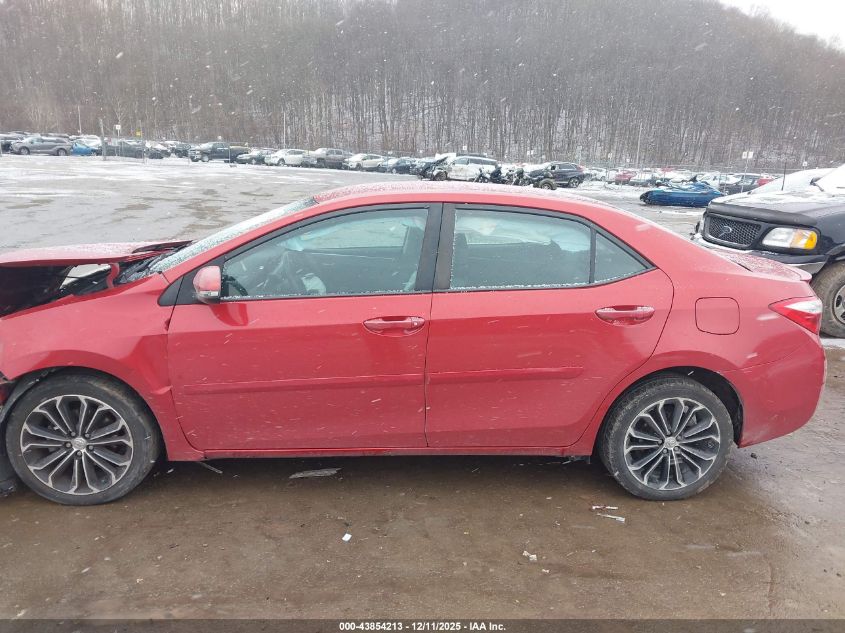 2016 Toyota Corolla S Plus VIN: 5YFBURHE8GP556039 Lot: 43854213