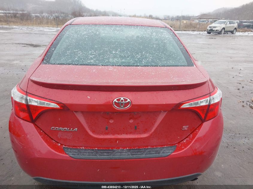 2016 Toyota Corolla S Plus VIN: 5YFBURHE8GP556039 Lot: 43854213